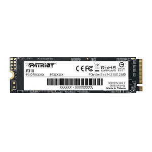 yzPatriot P310 480GB Internal SSD - NVMe PCIe M.2 Gen3 x 4 - Low-Power Consumption Solid State Drive - P310P480GM28