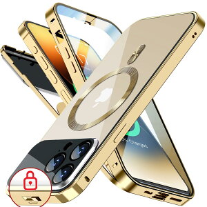 yzRosycoveryV̈̌^YEJjJbNziPhone 14 Pro p P[X Mag-safeΉ[360°SʕیEʋKX][{̂̐FECD Mag-safeO]}OZ[t CX[d