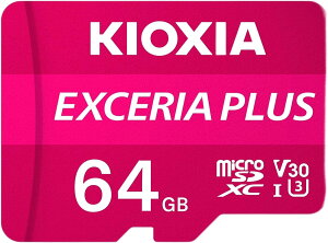yzKIOXIA(LINVA) Ń microSD 64GB UHS-I U3 V30 Class10 microSDXC (őǏox100MB/s) Nintendo SwitchmF T|[gKi [J[5N KLMPA064G