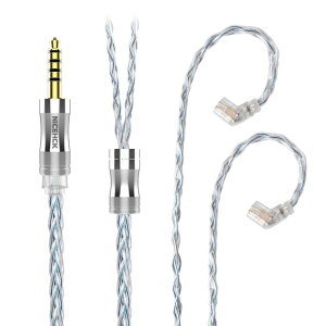 �y���������zNICEHCK C8s-3 8�c�C���z���I�[�f�B�I�P�[�u�� �����x�⃁�b�L�� OFC qdc 2Pin 4.4mm�v���O �������R�l�N�^ ���E�� �_�炩�� �A�b�v�O���[�h�P�[�u�� 5�� �_�炩�� 1.2m DIY�C���z���̃A�N