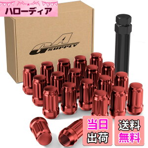 �y���������zGAsupply �z�C�[�����b�N�i�b�g M12 x P1.5 ����35mm �e�[�p�[��60° �Ԍ`�i�b�g 19HEX/21HEX�\�P�b�g�t �X�`�[���� ����h�~ �y20�Z�b�g�z