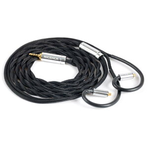 �y���������zNICEHCK BLOCC �C���z���P�[�u�� �⃁�b�L�P������ UPOCC 5N���x99.999% MMCX 2.5mm�v���O �������R�l�N�^ ��ʃP�[�u�� ���|�^ ���P�[�u�� �A�b�v�O���[�h�P�[�u�� 4�� ���ɏ_�炩�� 1.2m