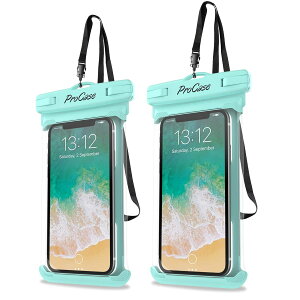 yzProCase hX}zP[X 2 IPX8F C C v[  | hCobO oR ނ莞̖hoEh΍ Kp[FiPhone 16 15 14 13 12 Mini Pro MaxHuawei Xperia android -O[