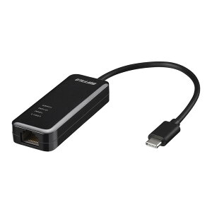 yzobt@[ BUFFALO LLANA_v^[ LUA4-U3-CGTE-BK ubN Giga Type-C USB3.1(Gen1)Ή