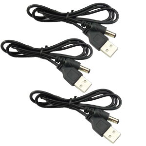 yzKKHMF 3 R[h dP[u 0.7m USB[d 5.5×2.1mm DC RlN^[ WbNuzv