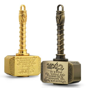 �y���������z�n���h�X�s�i�[ �x�A�����O Thor Hammer Fidget Spinners �X�e�����X�X�`�[�� �M�A�X�s�i�[ �L���[�u �w�� ��]�R�} 2 Pack �X�g���X���� EDC ADHD �ɂԂ� �]�g�� �q����l�p�̂������� (Go