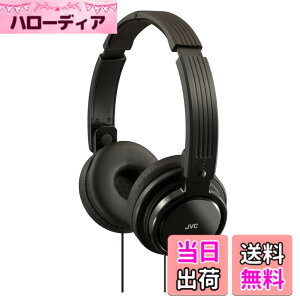 �y���������zJVC HA-S200-B ���^�w�b�h�z�� �܂肽���ݎ� DJ���[�X���f�� �u���b�N