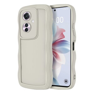 yzHeeNia OPPO Reno 11A Ή P[X Jo[ TPU VR ϏՌ h~ tȒP Jی Yی gѓdbP[X OPPO Reno 11A p (AvRbg)