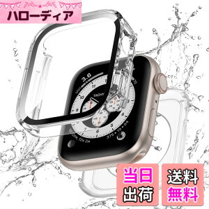 �y���������z�y�t���J�o�[�ی�zKawoco �A�b�v���E�H�b�` �h�� �J�o�[ Apple Watch SE Series 6 5 4 �Ή� 44mm �P�[�X 2 in 1 �O��̕ی� ��d�\�� �ϏՌ� iWatch ��̌^ �P�[�X 44mm �N���A