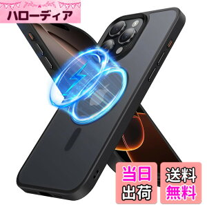 �y���������zPRODELI �P�[�X For iPhone 16 Pro Max ��p �J�o�[ MagSafe�Ή� �ČRMIL�K�i �ی�J�o�[ �ϏՌ� �w��h�~ ���C�����X�[�d�Ή� �����h�~ �����Y�ی� ���΂݂Ȃ� �X�}�z�P�[�X �Ή� �A�C�t�H