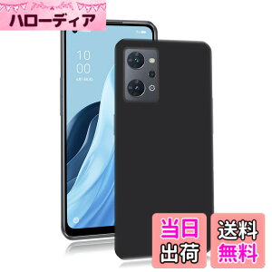 �y���������zFOR OPPO RENO7 A �p�� �ϏՌ� �P�[�X �J�o�[ TPU �}�b�g �t�B�b�g �����Y �J���� ��ʕی� �� �w��h�~ �Ռ��z�� �y�� �X���� �y �� �ϋv (�u���b�N�j