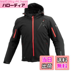 �y���������z[KOMINE] �o�C�N�p �W���P�b�g �v���e�N�g�\�t�g�V�F���E�B���^�[�p�[�J-IFU JK-5792 07-5792 Neo Black/Red M