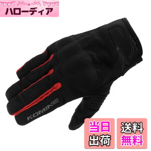 �y���������z�R�~�l(KOMINE) �o�C�N�p �O���[�u GK-1833 �v���e�N�g���b�V���O���[�u �u���C�u Black Red L