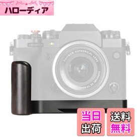 【送料無料】WEPOTO X-T4用ハンドグリップメタル黒檀木材 (XT4-B)