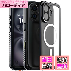 �y���������z�y�h���E�ČR��EMagSafe�Ή��zUMITTOS iPhone 16 �p �P�[�X �h�� �Ռ��z�� �����B�e�Ή� ��F�ؑΉ� �S�ʕی� ���S�h�� �h�� �h�o ����~�� �莝���₷�� ��� �ϏՌ� �X�g���b�v�t