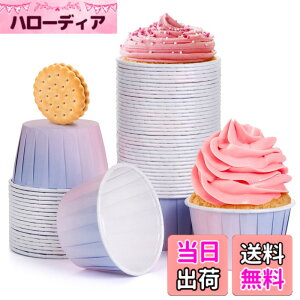 �y���������zVivi Bakie �}�t�B���J�b�v 50�� �P�[�L�^ �x�[�L���O�J�b�v ���� �g���̂� �P�[�L�J�b�v DIY ���ٗp�i �ϔM �h�� �ϖ� �I�[�u���Ή� (�N���[�f�V����)