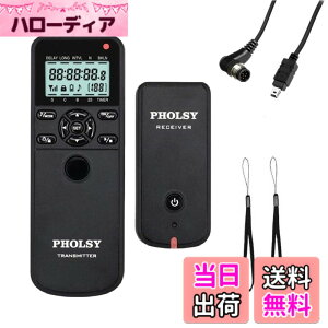 �y���������zPHOLSY ���C�����X�����[�Y �^�C�}�[�����[�g�R���g���[���[ HDR �C���^�[�o�� �o���u �^�C�}�[ Nikon �p Z8 Z9 Z5 Z7-II Z6-II D750 D780 D7500 D7200 D5600 D5500 P7700 P7800 P950 D3 D4 D5 D6 D800 D850 D700