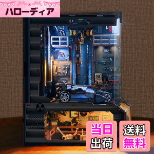 �y���������zFUNPOLA 3D�p�Y�� �u�b�N�k�b�N �L�b�g Booknook �ؐ��p�Y�� DIY �~�j�`���A �h�[���n�E�X LED���C�g�t�� �{�I���� �u�b�N�G���h �W���p �N���t�g�Z�b�g ���S�҂⒆�w������ BN03 392PC (