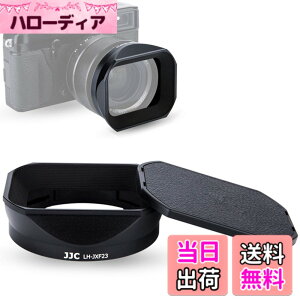 �y���������zJJC ���^�� �����` �����Y�t�[�h + �t�[�h�L���b�v Fujinon XF 23mm F1.4 R & XF 56mm F1.2 R (APD) �����Y �p LH-XF23 �݊� X-T4 X-T200 X-A7 X-Pro3 X-Pro2 X-T3 X-T2 X-T1 X-T30 X-T20 X-T10 �ɑΉ�