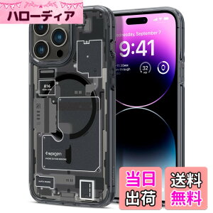 �y���������zSpigen iPhone 14 Pro Max �P�[�X MagSafe�Ή� �}�O�l�b�g���� ���ςȂ� 2�d�\�� �ČRMIL�K�i�擾 �ϏՌ� ���菝�h�~ �}�O�Z�[�t �K�p�J�o�[ ���C�����X�[�d�Ή� �E���g���E�n�C�u���b�h 