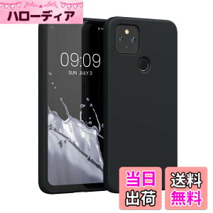 �y���������zkwmobile �X�}�z�P�[�X Google Pixel 4a 5G�Ή� �P�[�X - �ɔ� TPU �V���R�� �}�C�N���t�@�C�o�[ ���F�}�b�g