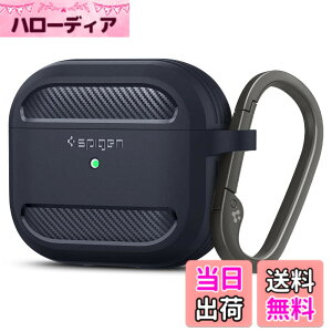 �y���������zSpigen Airpods ��3���� �P�[�X AirPods 3 �P�[�X �ϏՌ� PC TPU ��d�\�� ���C�����X�[�d �Ή� �J���r�i �����O�t�� �y�� �L�Y�h�~ �Ռ� �z�� �V���v�� ���M�b�h�E�A�[�}�[ ASD01980 (�`���R