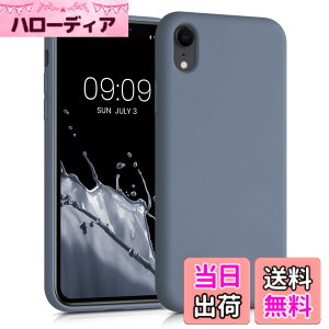 �y���������zkwmobile �X�}�z�P�[�X Apple iPhone XR�Ή� �P�[�X - �ɔ� TPU �V���R�� �}�C�N���t�@�C�o�[ �u���[�O���[