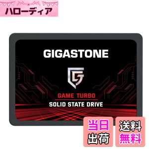 �y���������zGIGASTONE SATA SSD 2.5�C���` 128GB 3D NAND�̗p ����SSD Game Turbo �yPS4����m�F�ρz ������520MB/s �G���[���� �f�[�^�ی�@�\ �����d�� �L���b�V�������ɍ���SLC�t���b�V�����������̗p Pl
