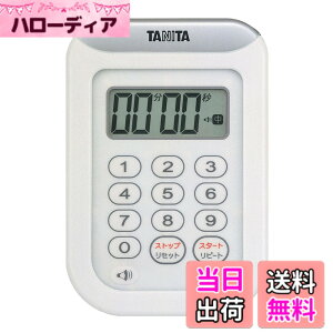 �y���������z�^�j�^(Tanita) �L�b�`�� �׋� �w�K �^�C�}�[ �h�� �}�O�l�b�g�t�� 100�� �z���C�g TD-378 WH