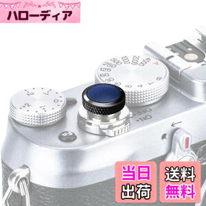 �y���������zJJC �\�t�g�����[�Y �V���b�^�[�{�^�� �u���b�N + �u���[ Fuji X100V X-T4 XT4 X-T30 X-T20 X-T3 X-T2 X-T10 X-Pro2 X-Pro1 X100F X-E3 X100T Nikon Df Sony RX10 IV III II RX1R ��