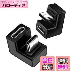 �y���������z[LUYING] USB Type C ���� �ϊ� �A�_�v�^�[ U�� U�^ 180�x USB3.1 �����[�d PD�[�d �f�[�^���� 10Gbps �^�C�vc type-c �ϊ��A�_�v�^ �I�X ���X 2�Z�b�g