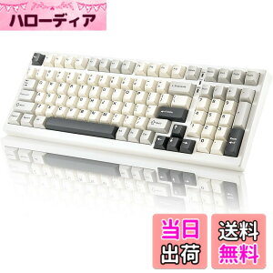 �y���������zYUNZII YZ98 99 �L�[ ���J�j�J�� �L�[�{�[�h �K�X�P�b�g���� �z�b�g�X���b�v�Ή� BT5.0/2.4G/USB-C ���C�����X �Q�[�~���O �L�[�{�[�h NKRO 98% 1800 ���C�A�E�g RGB Linux/Win/Mac�p �Z�K�F�؎擾