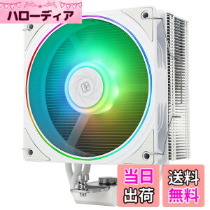 �y���������zThermalright Assassin Spirit 120 EVO WHITE ARGB CPU�N�[���[�A120mm PWM�É�ARGB�t�@��CPU�G�A�N�[���[�AAGHP 4th�e�N�m���W�[�AIntel lga1700/1150/1151/1200&AMD:AM4 /AM5�A�R���s���[�^�[�N�[���[���T�|�[