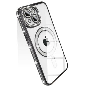 �y���������zJOOBOY �X�}�z�P�[�X �Ή� iPhone 15 �N���A �P�[�X ���� ���b�L���H Magsafe�Ή� ���炫�� �u�����u���� �Ռ��z�� ���킢�� �L���L�� ���� �l�C �L�����N�^�[ ���C�����X�[�d�Ή� ����