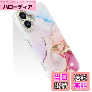 �y���������zJOOBOY �X�}�z�P�[�X �Ή� iPhone 16 Plus �P�[�X �����O�t�� �嗝�Ε� �����Y���b�L���H ���킢�� �L�����N�^�[ �f�B�Y�j�[ ������ ������� ���� �l�C �ی�J�o�[ ���^ �y�� ������