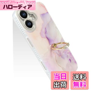 �y���������zJOOBOY �X�}�z�P�[�X �Ή� iPhone 16 Plus �P�[�X �����O�t�� �嗝�Ε� �����Y���b�L���H ���킢�� �L�����N�^�[ �f�B�Y�j�[ ������ ������� ���� �l�C �ی�J�o�[ ���^ �y�� ������