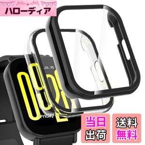 �y���������zHianjoo 2������ Xiaomi Redmi Watch 5 Active �Ή� �P�[�X �ی�J�o�[+�t�B���� ��̌^ Xiaomi Redmi Watch 5 Active �Ή� �J�o�[ �ی�t�B���� PC�f�ނ̃t���[�� �S�ʕی� �Ռ��z�� �����x�^�b�` [