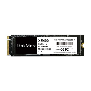 yzLinkMore XE400 2TB M.2 2280 PCIe Gen4x4 NVMe 1.4 SSD (Ǎő4800MB/s)
