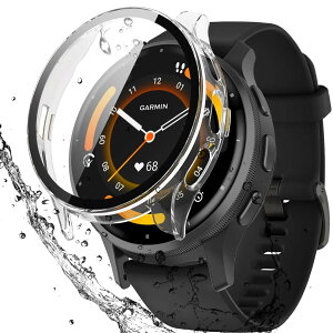 �y���������zBOOLINN For �K�[�~�� venu3s �J�o�[ Garmin venu 3s �P�[�X 3D���p�G�b�W �����^ PC+�K���X�f�� ��̌^ �t�@�[�E�F�C venue 3s �P�[�X �Ή� �����ߗ� �L�Y�h�~ �w��h�~ �ȒP�Ɏ��t���E�� 