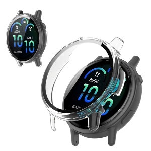 �y���������zKONXISA For �K�[�~��(GARMIN) vivoactive 6 �p �P�[�X �J�o�[ �X�}�[�g�E�H�b�` �P�[�X+�t�B���� ��̌^�iPC�P�[�X+�����K���X�t�j���E�ȒP �����ߗ� �C�菝�h�~ �Ռ��z�� �����[�d�\ 