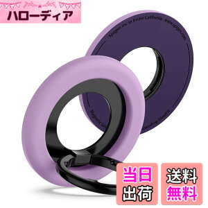 �y���������zSpigen �i�m�|�b�v�E�}�O�t�B�b�g MagSafe �Ή� �X�}�z�����O iPhone 16 �Ή� �y�X�}�z�X�^���h�^�L�b�N�X�^���h�@�\�z �}�O�l�b�g�� �����h�~ �V���R�� ���^�������O AMP09030�i�O���[