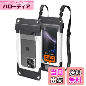 �y���������zSpigen�y�^��|���v�t�� / �ő�8.3�C���`�Ή��z�X�}�z�h���P�[�X IP68 �ō����� ���S�h���|�[�` ��|�� ��F�� iPhone Pixel Xperia Galaxy�ɑΉ� ACS09306 A602 (�`���R�[���E�O���[)