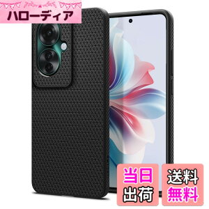 �y���������zSpigen OPPO Reno11 A �P�[�X TPU �\�t�g�P�[�X �ϏՌ� �ČRMIL�K�i�擾 �J�����ی� ���h�~ �Ռ��z�� Qi�[�d ���C�����X�[�d ���L�b�h�E�G�A�[ ACS08439(�}�b�g�E�u���b�N)