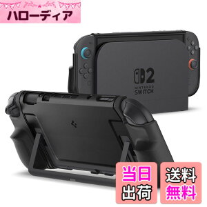 �y���������zSpigen Switch2�Ή��P�[�X �O���b�v�� �h�b�N�Ή� �ی�J�o�[ �X�C�b�`2�P�[�X �f���A���E�O���b�v ACS09310�i�u���b�N�j