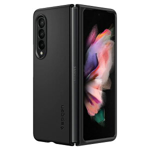 yzSpigen Galaxy Z Fold3 P[X [ SC-55B | SCG11 ] 1.8mm 2d\ }bgdグ Jی ʕی ^ y wh~ h~ CX[dΉ VEtBbg ACS03075 (ubN)