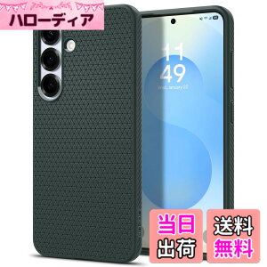 �y���������zSpigen Galaxy S25 �P�[�X �ϏՌ� ���^ �X�g���b�v�z�[���t�� �ČRMIL�K�i�擾 �J�����ی� ���h�~ �Ռ��z�� ���L�b�h�E�G�A�[ ACS09001 (�A�r�X�E�O���[��)