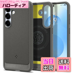 �y���������zSpigen Galaxy S25 �P�[�X Magfit�Ή� �ϏՌ� TPU �\�t�g �}�b�g �ČRMIL�K�i ���M�b�h�E�A�[�}�[�E�}�O�t�B�b�g ACS08952 (�}�[�u���E�O���[)