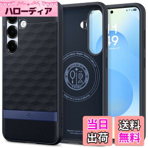 �y���������zSpigen Galaxy S25 �P�[�X Magfit�Ή� �ϋv�� �\�t�g �ق��肪�t���ɂ����f�� �c�[�g���J���[ �p�����b�N�X�E�}�O�t�B�b�g ACS09064 (�l�C�r�[�E�o�C�I���b�g)