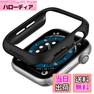 �y���������zSpigen Apple Watch �P�[�X 44mm �y Apple Watch SE2 / SE / 6 / 5 / 4 �Ή� �z ���� �Ռ� �z�� �ȒP�Ȏ��t�� �����^ �V���v�� �X���� �y�� �ی�J�o�[ �A�b�v���E�H�b�`�P�[�X �V���E�t�B�b�g 0