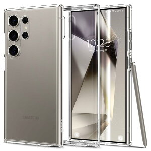 yzSpigen Galaxy S24 Ultra P[X NA SC-52E | SCG26 TPU op[P[X 2d\ ČRMILKi擾 ϏՌ 菝h~ ΂ݖ CX[dΉ EgEnCubh ACS07292 (N